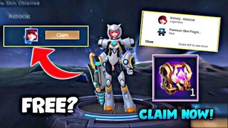 GET A PERMANENT SKIN! FREE? CLAIM NOW! 🔥 • MOBILE LEGENDS 2020