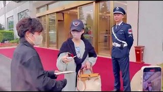 #zhaolusi Fancam Update 240324 | Lusi interacts with fans before departing Fuzhou for Shanghai