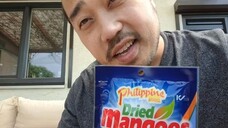 ASMR Eating Sounds - Dried Mango Philippine Brand🥭