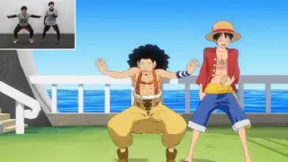 LUFFY AND USSOP'S VA BONDING (FUNNY MOMENTS)