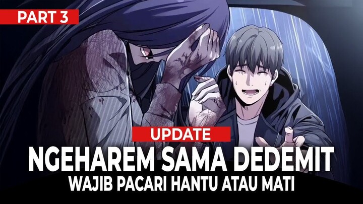 [PART 3] Streamer Terjebak di Dating Sim Horor, Wajib Pacari Hantu atau Mati #manhwa