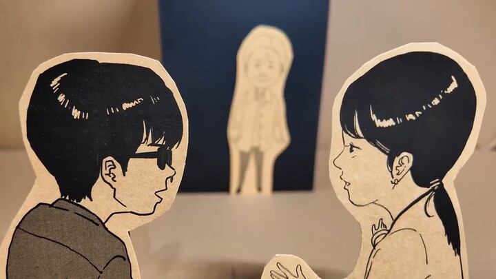 Paper animation performance "Filter" Tang Qi's breakdown moment