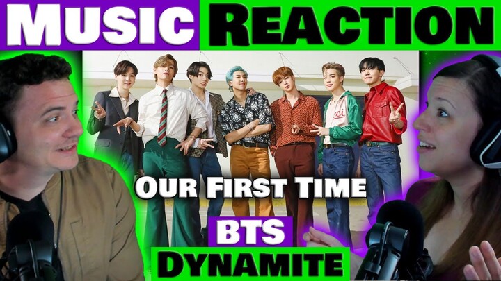 BTS - Dynamite FIRST TIME REACTION @BTS