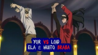 LOID FORGER APANHANDO DA ESPOSA (riso riso riso) YOR vs LOID  (twilight) [SPY x FAMILY - EP 5]