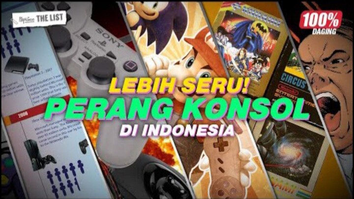 Perang Konsol di Indonesia lebih seru dibanding Amerika dan Jepang? | Retro Game Indonesia