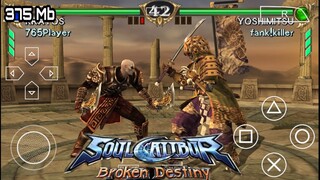 DOWNLOAD SOUL CALIBUR BROKEN DESTINY PPSSPP ANDROID - FULL GAME HIGHLY COMPRESSED