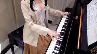 【Come and learn piano with me】Attack on Titan The Final Season OP2 The Rumbling TV-SIZE SiM Attack o