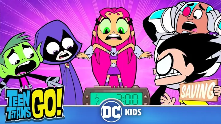 Teen Titans Go! | The Titans Save The Time | DC Kids