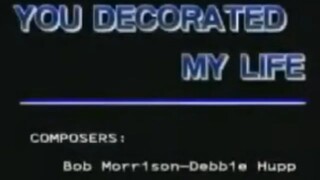 (Video Karaoke) YOU DECORATED MY LIFE - Kenny Rogers [Ivory]