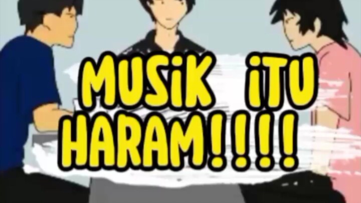 musik itu haram atau halal?