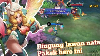 Musuh pick natalia!? tenang, hero ini solusinya!? tinggal buka rumput skill 1- Mobile Legends