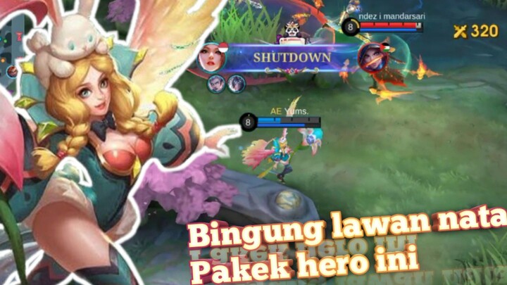 Musuh pick natalia!? tenang, hero ini solusinya!? tinggal buka rumput skill 1- Mobile Legends