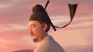震撼大唐盛世！大诗人李白高适！2023追光动画《长安三万里》定档预告，7月8日上映
