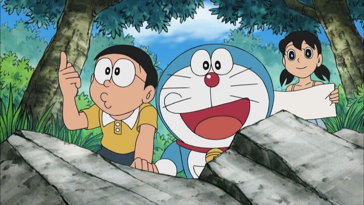 Doraemon Episode 222 Bahasa Indonesia: "Harta Karun Pulau Tengkorak"