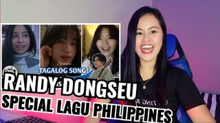 Randy Dongseu - SPECIAL LAGU PHILIPPINES ! semua nya kaget saat Cewek cewek filipina | REACTION