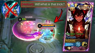 DYRROTH GLOBAL TRICK TO 1 HIT META HERO (DYRROTH BEST DAMAGE COMBO) RECOMMENDED