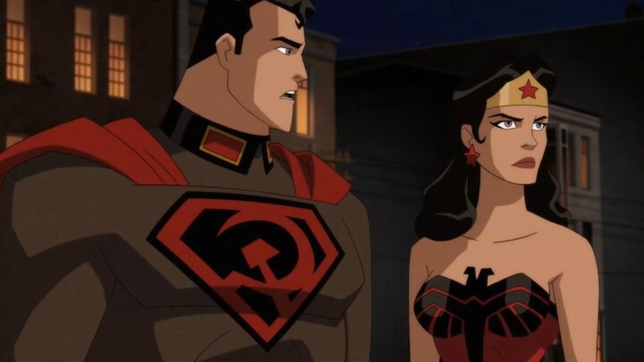 Soviet Superman VS Justice League! "Superman: Red Son" first trailer released