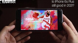 iPhone 6s Plus NBA 2K21 Gameplay Handheld Apple Arcade