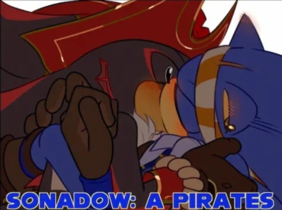 Sonadow: A Pirates Secret，黑青同人漫配，发现他人秘密如何自保