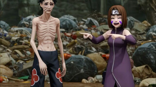 Obito quá gầy và bị Rin chế giễu là không xứng đáng bảo vệ Làng Konoha.
