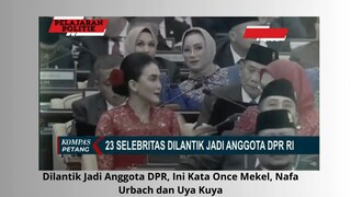 23 Seleberiti Jadi Anggota DPR