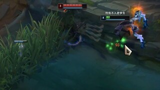 A classic Doran's Ring kills a person in one second with full health!