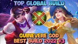 Guinevere God Best Build 2022 Gameplay #3 • Support Guinevere • Top Global Guinevere • MLBB ✓