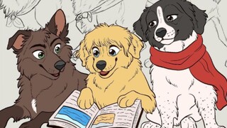[No. 21] If the giant character were a dog, what kind of breed would it look like? so cute!