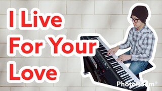 I Live for Your Love-Natalie Cole-PianoArr.Trician-SynthesiaPPIA
