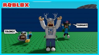 TOLONG! Kita Terkena BENCANA ALAM Di Roblox (Roblox Indonesia)