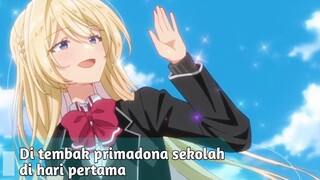 Di tembak primadona sekolah di hari pertama sekolah