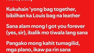 Before I let you go lyrics