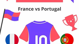 Who wins today, Portugal or France? to learn