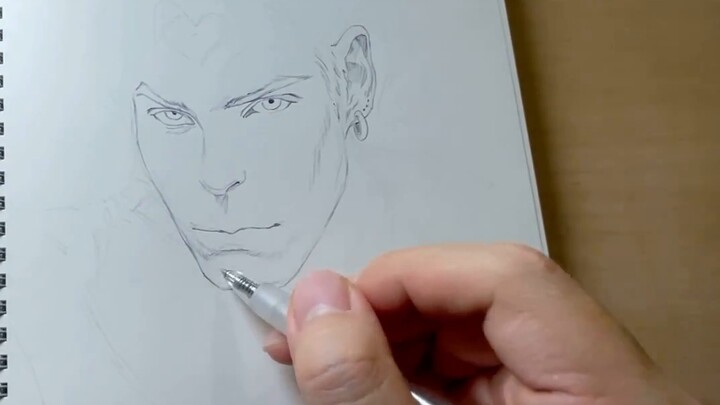 [วาด JOJO] "DIO บนโซฟา" | วาดด้วยมือ Dio Brando |. Stardust Expeditionary Force |