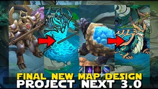 PROJECT NEXT 3.0 FINAL NEW MAP DESIGN OF CREEPS, JUNGLE AND TOWERS! | MOBILE LEGENDS NEW UPDATES!