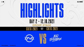 Highlights DFM vs 100 [Ngày 2][Vòng Bảng][CKTG 2021][12.10.2021]