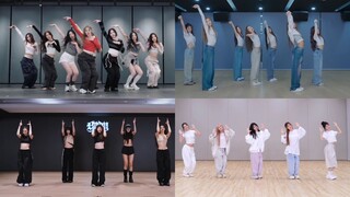 四组六代女团赏心悦目的刀群舞