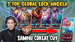 KETIKA 5 TOP GLOBAL LOCK ANGELA SAMPE COKLAT