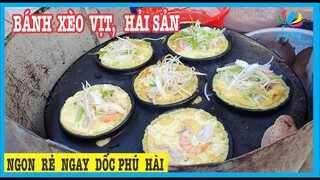 BÁNH XÈO VỊT HẢI SẢN PHÚ HÀI |Món Ăn Đường Phố Phan Thiết Mũi Né Việt Nam