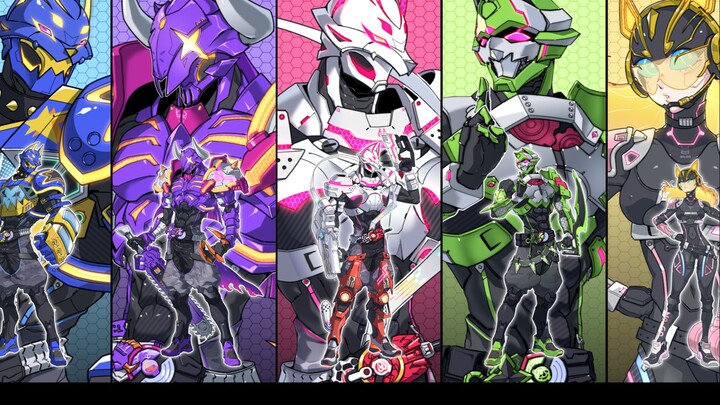 Appreciation of the standing paintings of "Kamen Rider Ultra Fox" | The life and death compe*on i