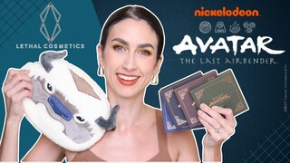 LETHAL COSMETICS x AVATAR THE LAST AIRBENDER! | 2 Looks, Close Ups & Swatches!