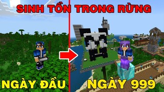 Thăm Map Sinh Tồn Mấy Nghìn Ngày | Siêu To Siêu Khổng Lồ | Trong MINECRAFT PE !!