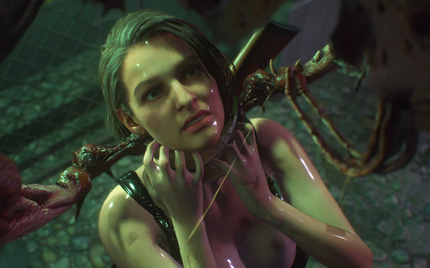 【Resident Evil 3 Remake】 —— Jill Black Cobweb Corset mod5