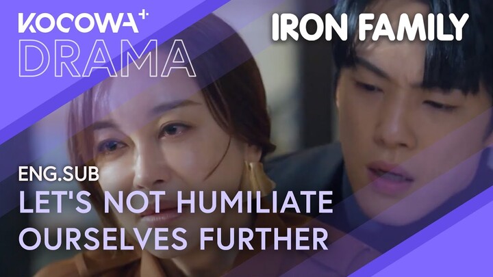 Mother and Son Crying Because of the Father 😢💔 | Iron Family EP19 | KOCOWA+