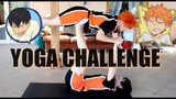 [HAIKYUU COSPLAY] KageHina Yoga Challenge