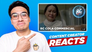 RC Cola Commercial Philippines | Content Creator Reacts