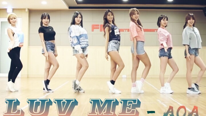 【AOA】Luv Me Dance Practice Chinese and Korean subtitles @Miracle Productions