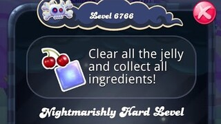 Candy Crush Saga Indonesia : Nightmarishly Hard Level 6766