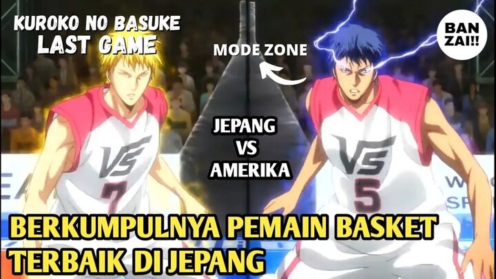 DUEL PENENTUAN TIM TERKUAT JEPANG VS AMERIKA  !! - Alur Cerita Anime Kuroko No Basuke LAST GAME