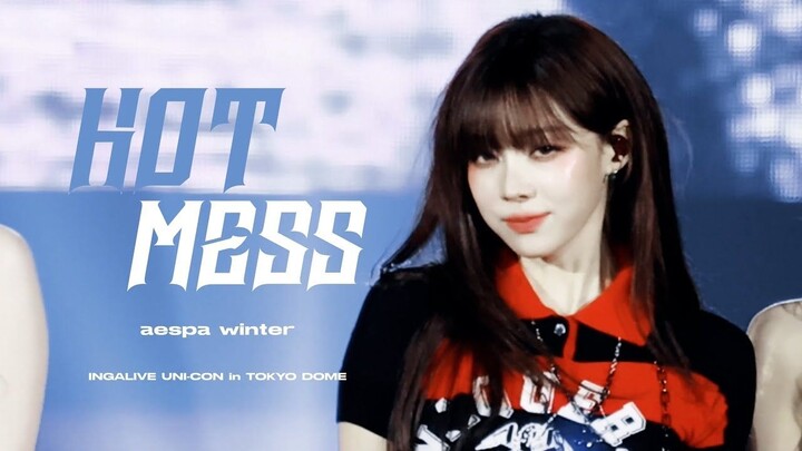 【كيم مين جونغ WINTER】INGALIVE UNI-CON «Hot Mess» تصوير معجبين عالي الدقة 250414 (@Virgin Snow)